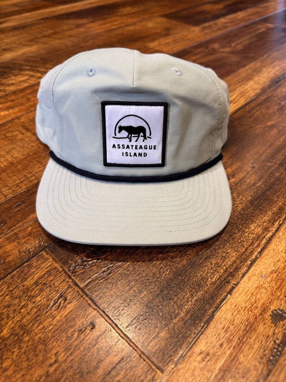 Assateague Sun Horse Patch Rope Hat